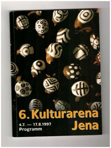 Programmheft der 6. Kulturarena Jena, 1997
